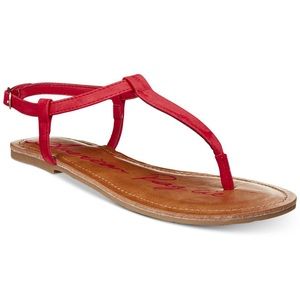 American Rag Krista t-strap flat sandals